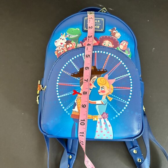 Loungefly Pixar Moment Woody & Bo Peep Mini Backpack and Wallet Toy Story 4 - Picture 13 of 14